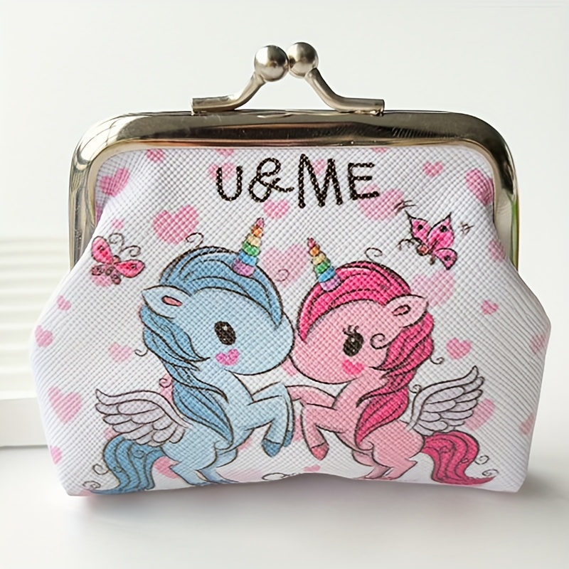 TEMU Lindo, Ideal para Guardar Monedas, Lápiz Labial y Llaves, Regalo para Uso Diario, Disponible en Varios Colores