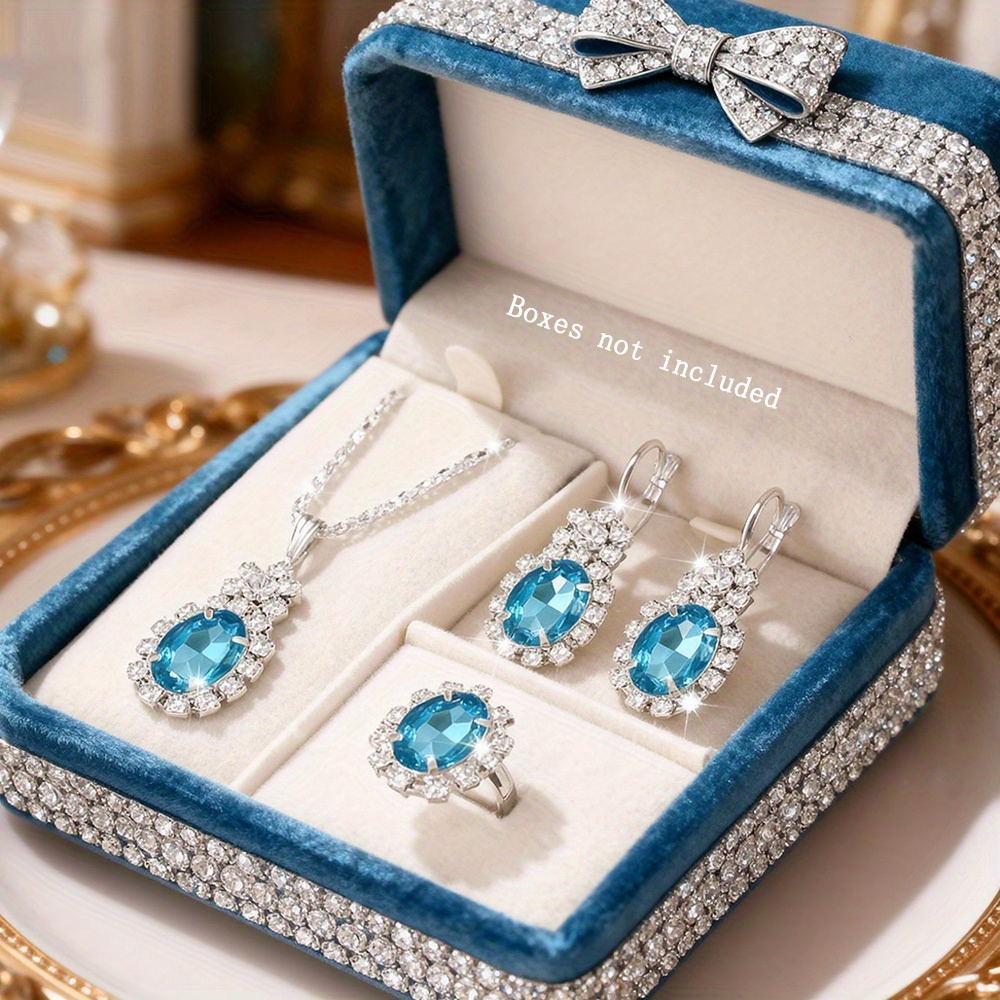 TEMU 4pcs Women's Fashion Jewelry Set