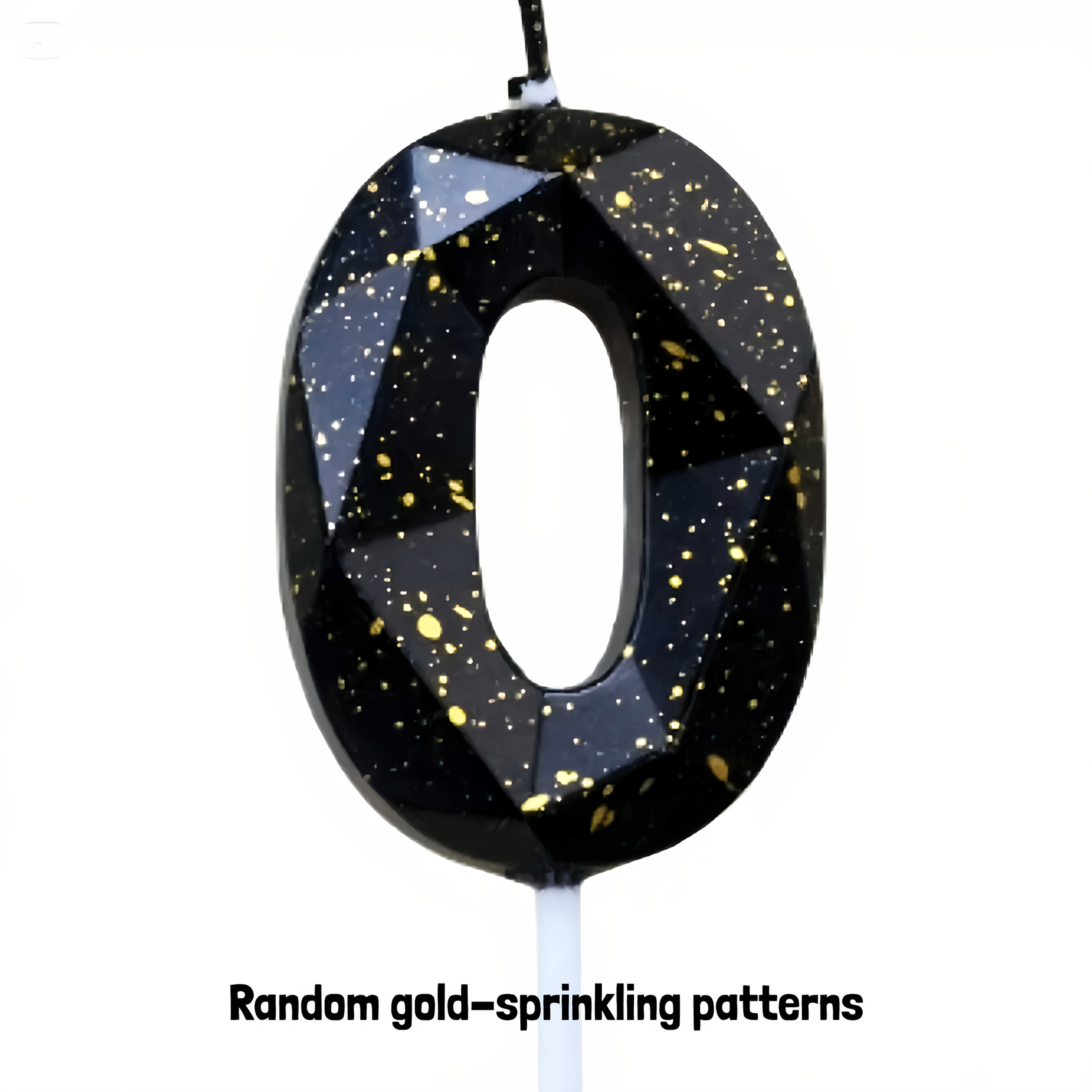 Image of 1pc Candle With Golden Powder, New Style