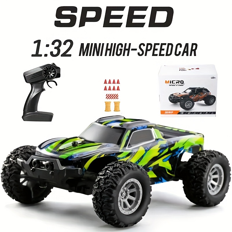 

1:32 Rc Car, Top Speed 20km/h, 2.4ghz High-speed All-terrain Off-road Electric Toy Car, Ideal Gift For Boys And Girls, Christmas Gift