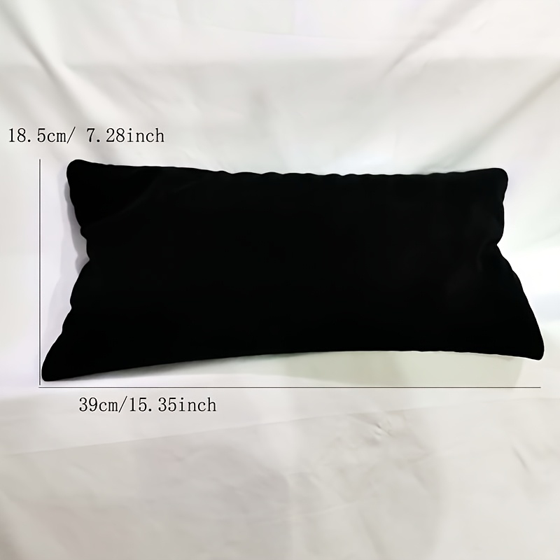 E-shop Outdoor Campingkissen, Rückenkissen, Ruhekissen, Kurzflor-Kissenbezug, Tragbares Nickerchenkissen mit Innenfüllung, geeignet für Camping,