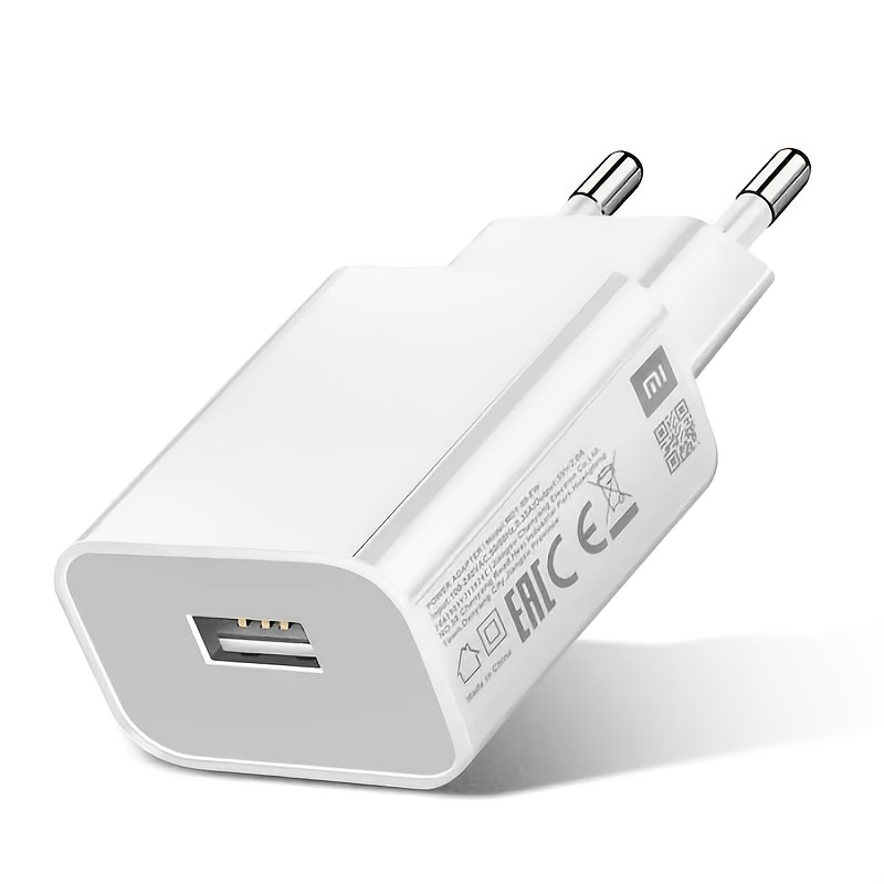 Xiaomi 10W (5V/2A) Polnilni adapter z EU vtičnico - embalaža