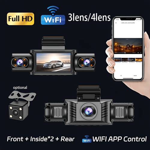 with a 3 4 channel 1080p high definition front camera and 720p dual sided cameras the 2026 version of cam supports all weather continuous high definition recording providing true 360 monitoring without blind spots