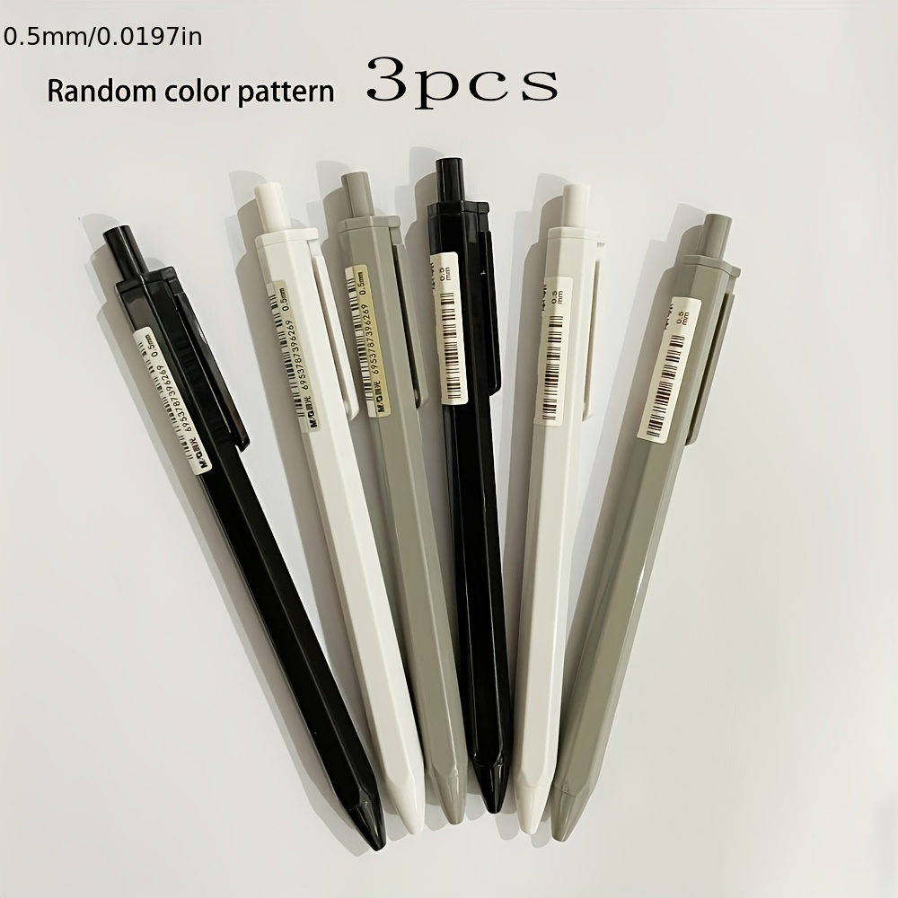 Image of 3pcs Mechanical Pencils: Get 0.5 & 0.7mm Pencils In Random Colors - Perfect For Students!