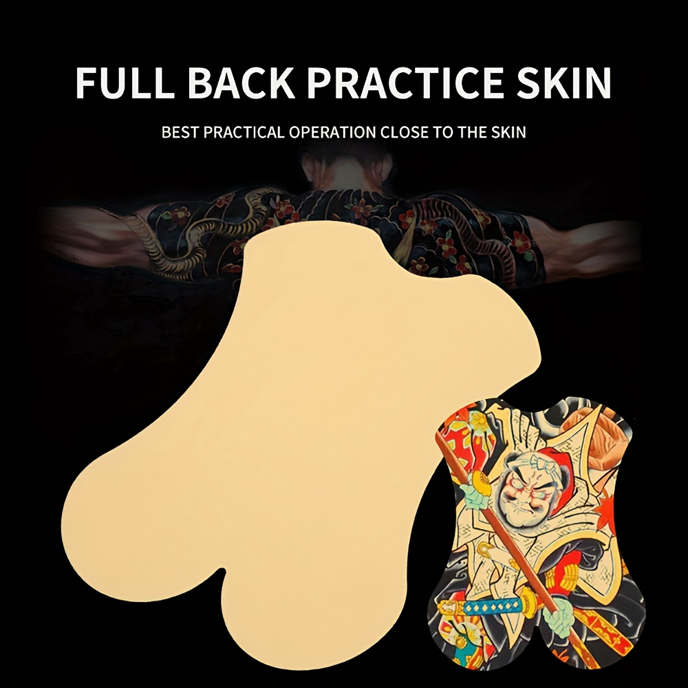 

Large Blank Tattoo Practice Skin - Silicone, Fragrance-free, Ideal For Beginners & Professionals