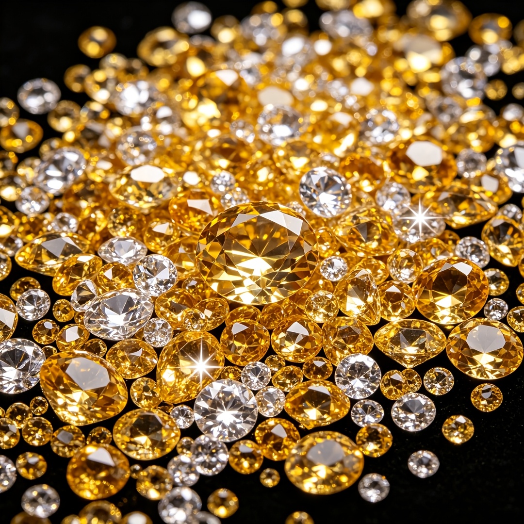 TEMU 3224 pezzi di diamanti finti in acrilico e . Utilizzati per la decorazione e il riempimento di vasi. una texture lussuosa per feste di