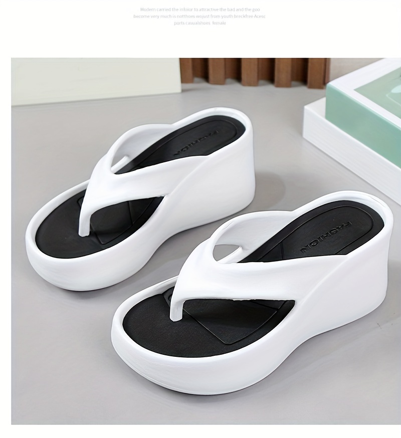 womens   flip flops with arch support casual slide sandals for indoor outdoor summer patio pool non slip eva sole Product details 18