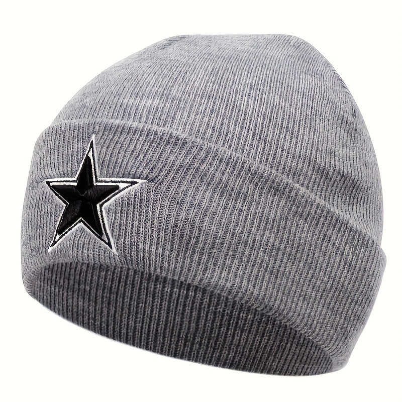 

Y2k Street Style Star Pattern Beanie - Warm, Knit Cap For All