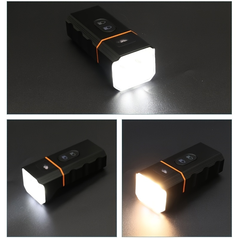 Ultra Bright ELED Bike Headlight - 5000mAh Rechargeable, with Battery Display, 10 Modes, Dual Switches, USB Charging, Aluminum Alloy, Suitable for Night Riding Safety, Bicycle Light IPX6