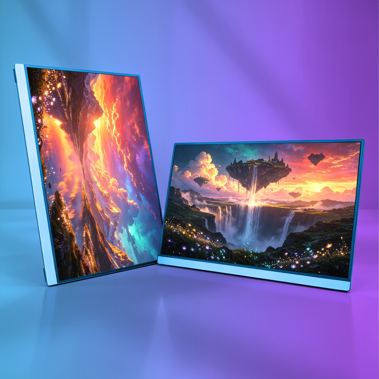 TEMU 16-inch Portable Monitor, Ips Panel, 1920×1200 Hdr Screen, 100% Srgb Color Gamut, 320 Nits Brightness, Usb-c Plug-and-play External Display,