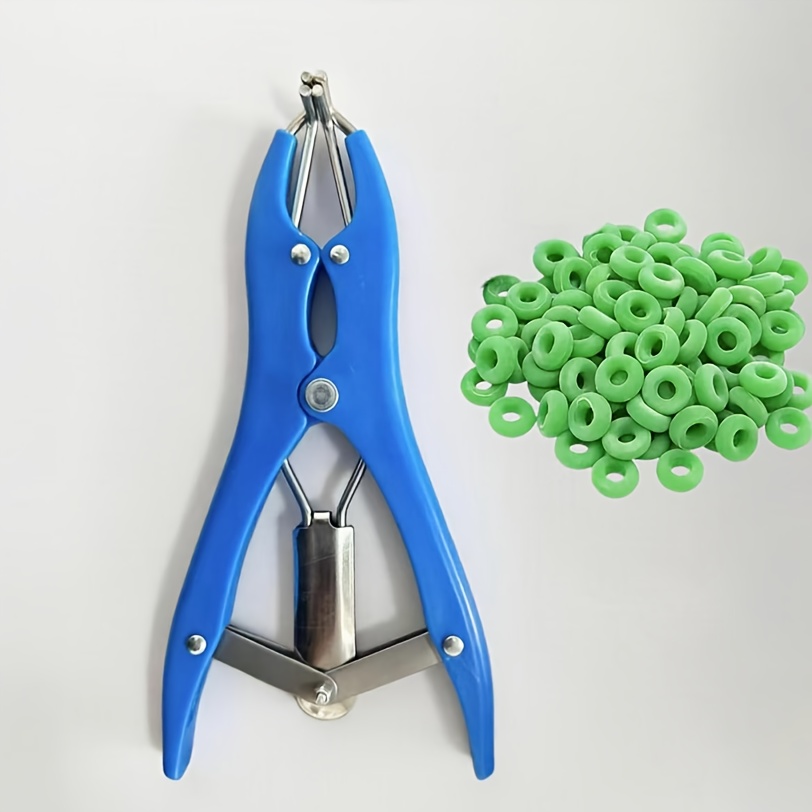 TEMU It Includes 100 Rubber Rings Of Livestock Castration Tools, Balloon Expanders For Filling Balloon Expanders, And Balloon Opening Tools, Cattle