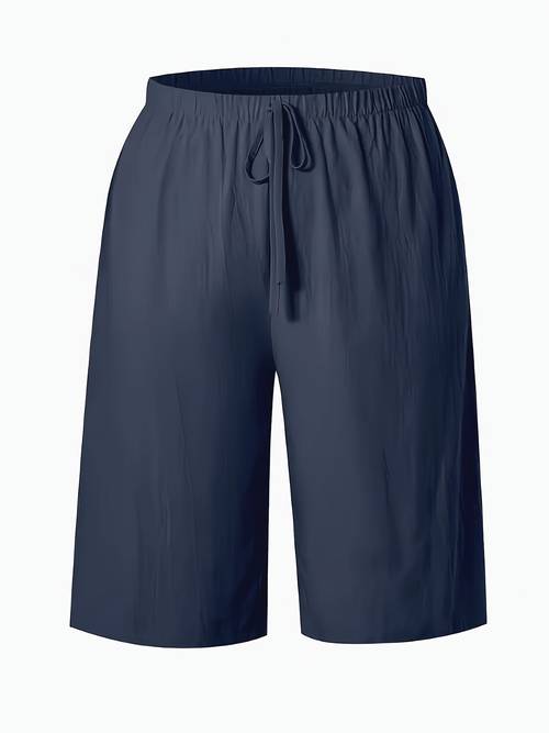 womens plus size shorts set of 3 solid color beach pants