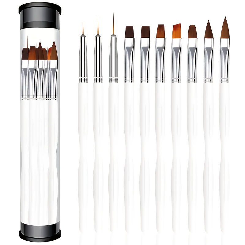 nail art brush set nail   tools 3d builder nail gel brush acrylic nail drawing pen nail art brush for   manicure