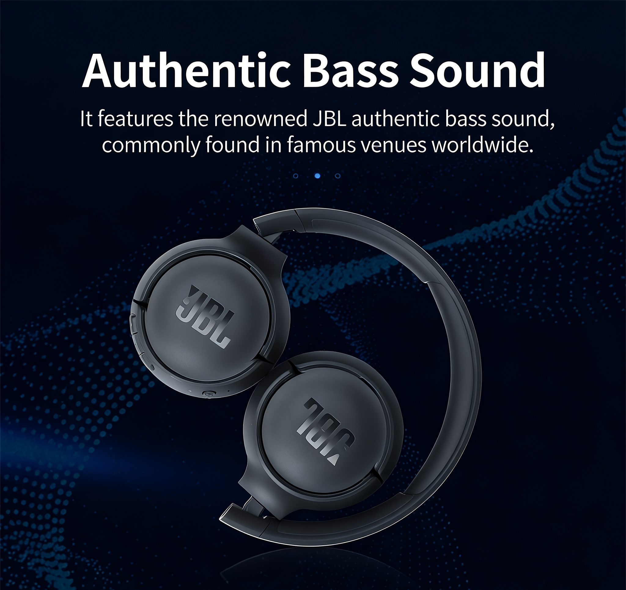 Auriculares Inalámbricos Over-Ear JBL Tune 510BT | Auténticos, Batería de Larga Duración de 40H, Carga Rápida de 5 Minutos, Plegables y Portátiles, Bajos Puros, 75 Años de Herencia Acústica JBL, Aislamiento de Sonido, Inalámbricos, Batería de Polímero de Litio