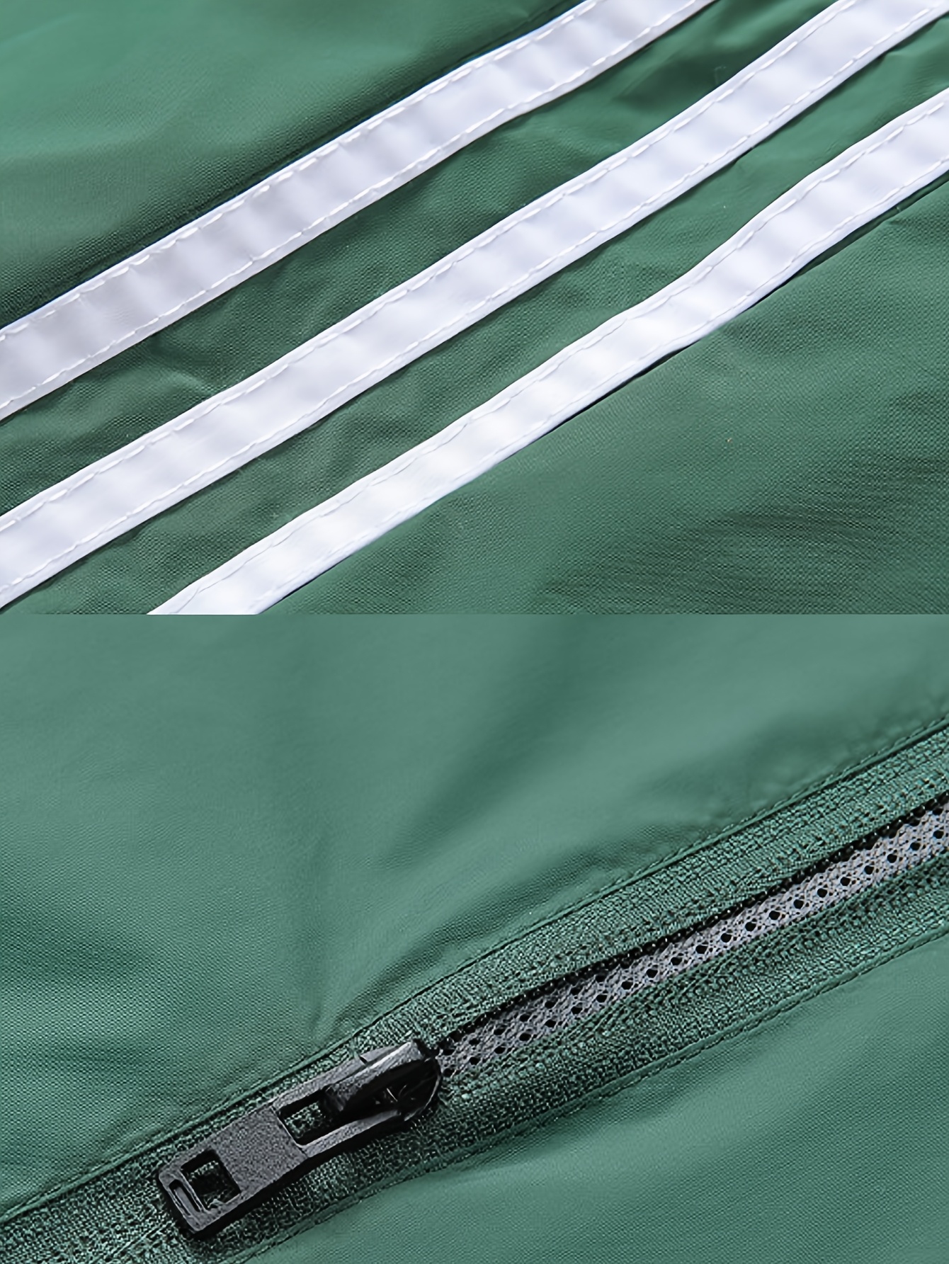 New Spring And Autumn Men'S Jacket with a Hood, Casual Sports Outdoor Wear Featuring Three Stripes, Popular Men'S Clothing That Is Comfortable, Versatile, And Flattering