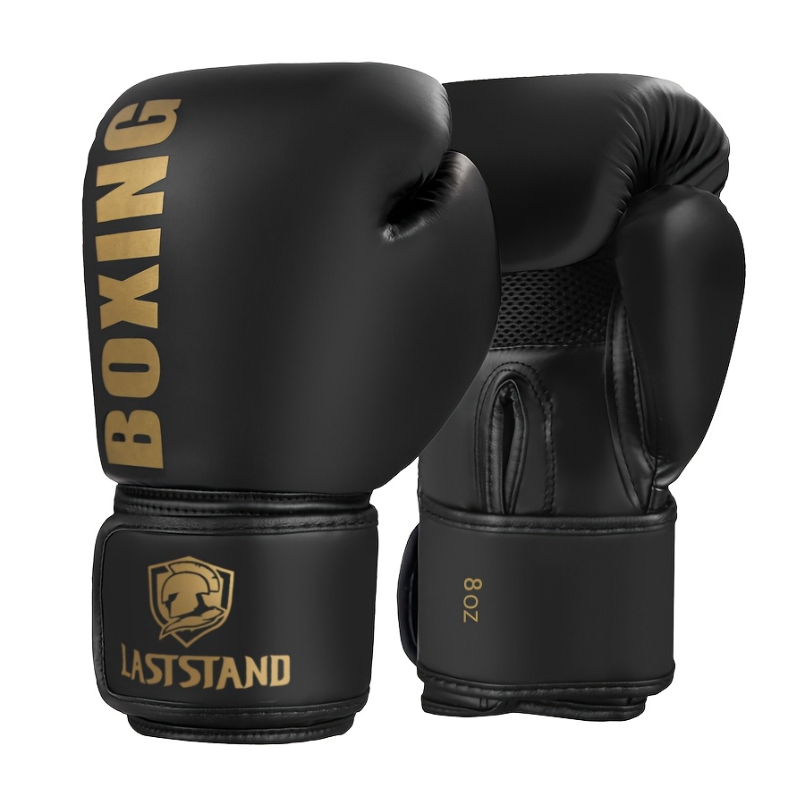 TEMU Une paire de gants de boxe en PU