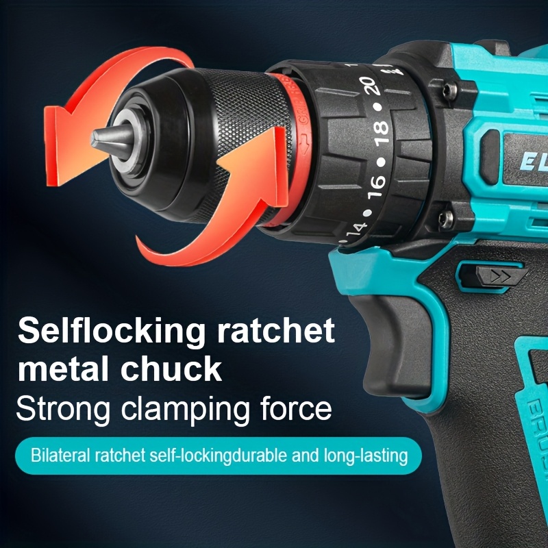 Elyra krachtige lithiumbatterij draadloze oplaadbare handboor