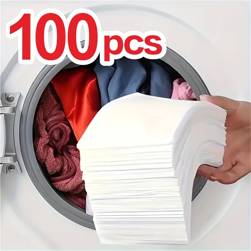 

-pack Color Sheets For Laundry - Dye Trapping & Dirt Absorbing Cloths, Anti-dye Transfer For Washing Machine, Prevents Color Runs, Enhances Clothing Protection