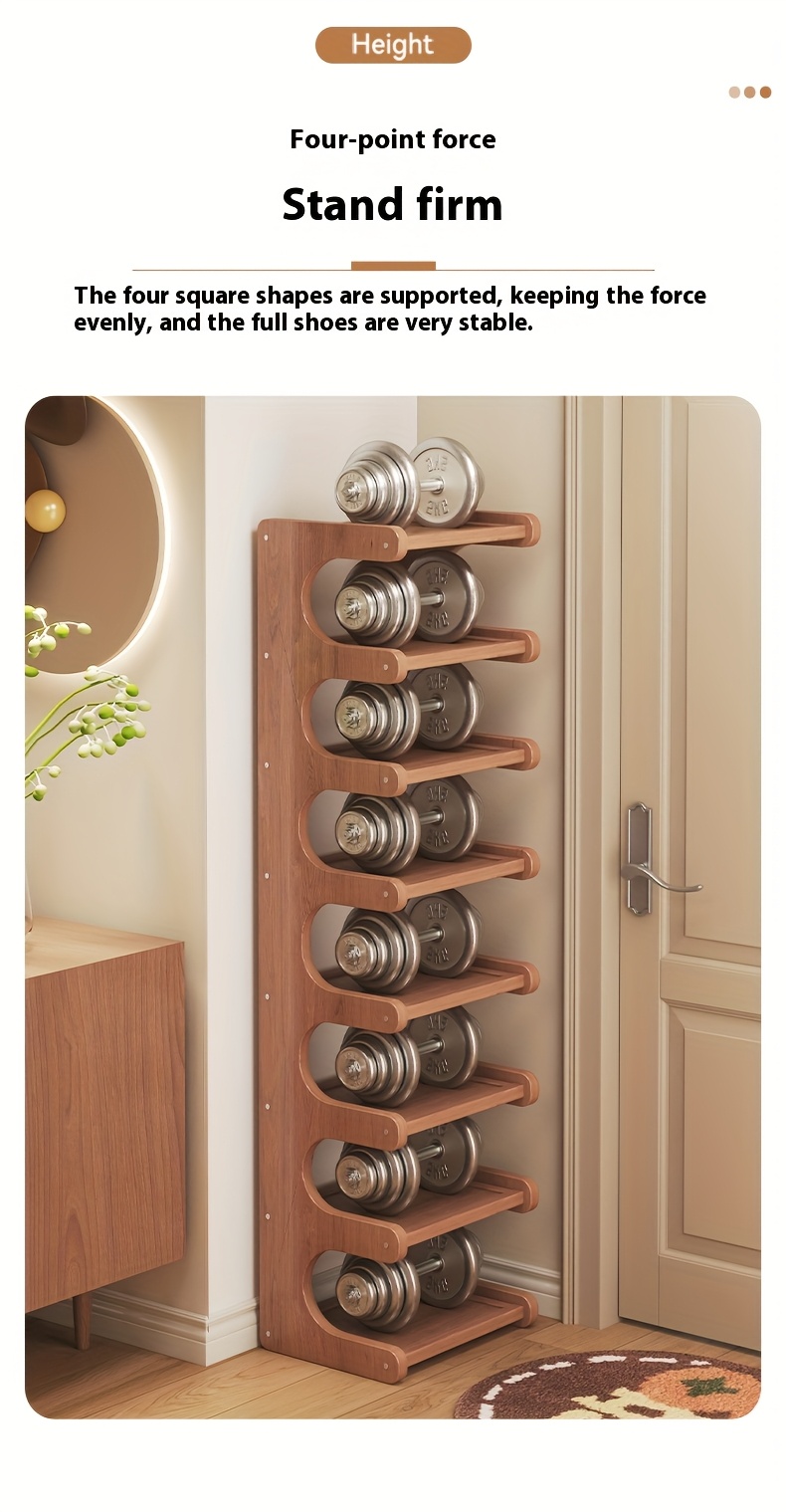 2-8 Floors of Bamboo Shoe Racks, Multifunctional Storage Racks, Narrow Space Storage Racks, Easy Bamboo Shoe Racks Suitable for Various Rooms, Room Decoration Racks, Bookcase Kitchen Racks, Holiday Gifts, Housewarming Gifts. Shoe Storage Box