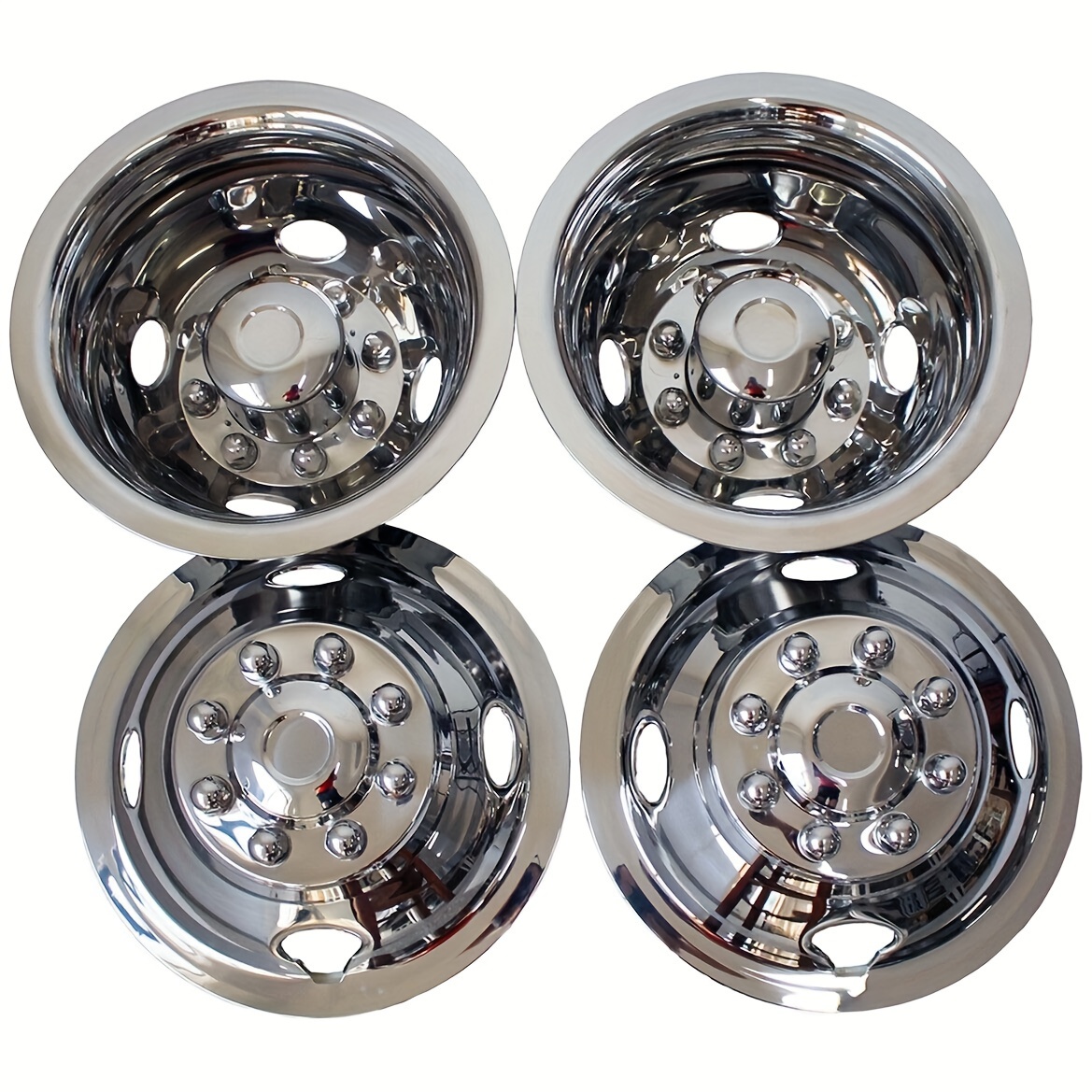 

4pcs For Ford /e450 Van 2008-2021 16" Simulators Rim 8 Lug Rim Liners