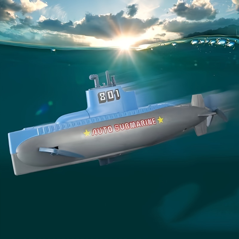 

Submarine Bath Toy - Wind-up Floating Bathtub & Fish Tank Playset, Novelty Plastic Submarine Model For Boys & Girls Ages 3-6, Perfect Holiday & Birthday Gift