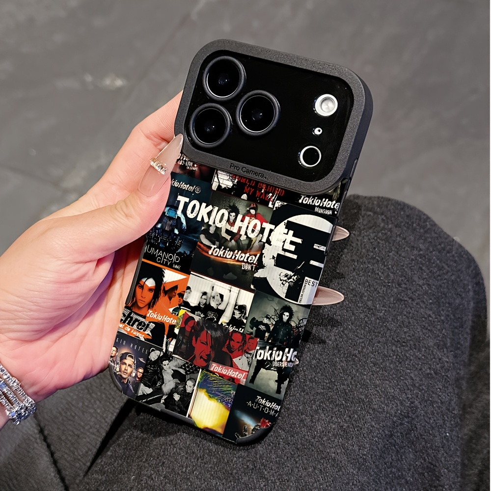 TEMU Phone Case: Hot T- H-hotel Phone Case Suitable For Iphone 17 16e 16 15 14 13 11 Pro Air Xr Xs X 6 7 8 Back Cover