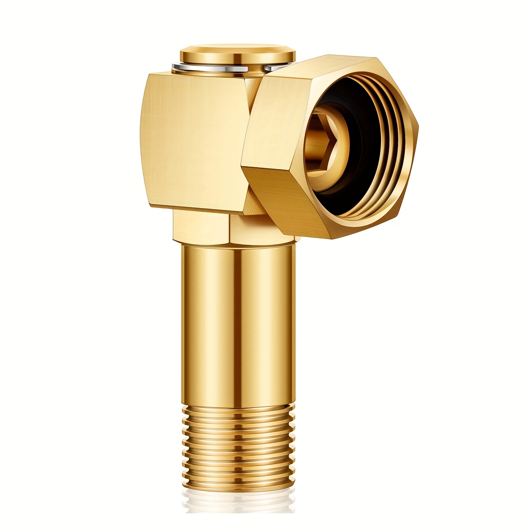 Medeninasti vrtljivi adapter za vrtno cevno kolut, 3/4"GHT notranji na NPT zunanji, nadomestni deli za vrtno cevno kolutno voziček, 1 kos
