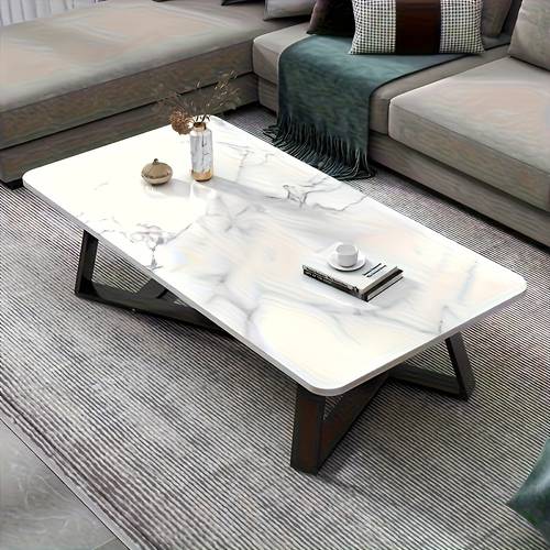 item picture light luxury coffee table for room small apartment rental house small table sofa tea table bedside shelf living room coffee table multi functional storage table decor tray storage solution for