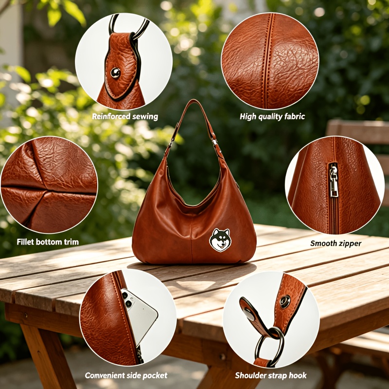 Women's Elegant Single Shoulder Bag, Soft Genuine Leather Evening Clutch