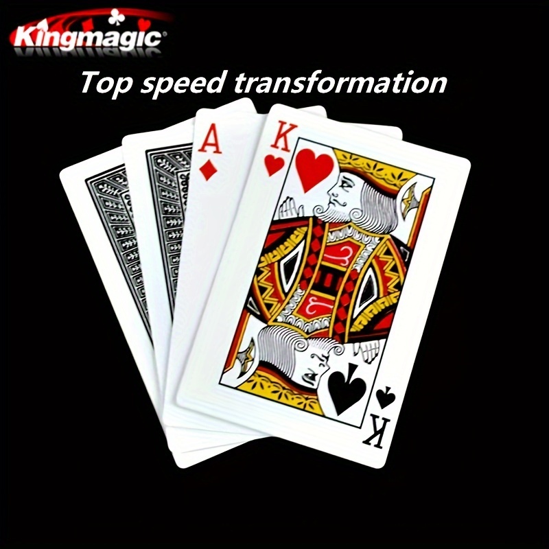 

Extreme Speed Changing Card Magic Props Poker, Magic Props Performance Props For Party Birthday Party Performance