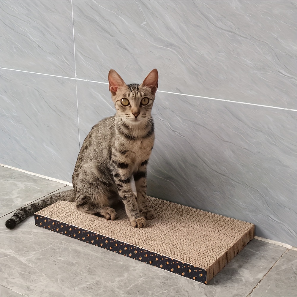 

Cardboard Paper Cat Scratcher Board Avoid Sofa Pillow Destroyed By Cats