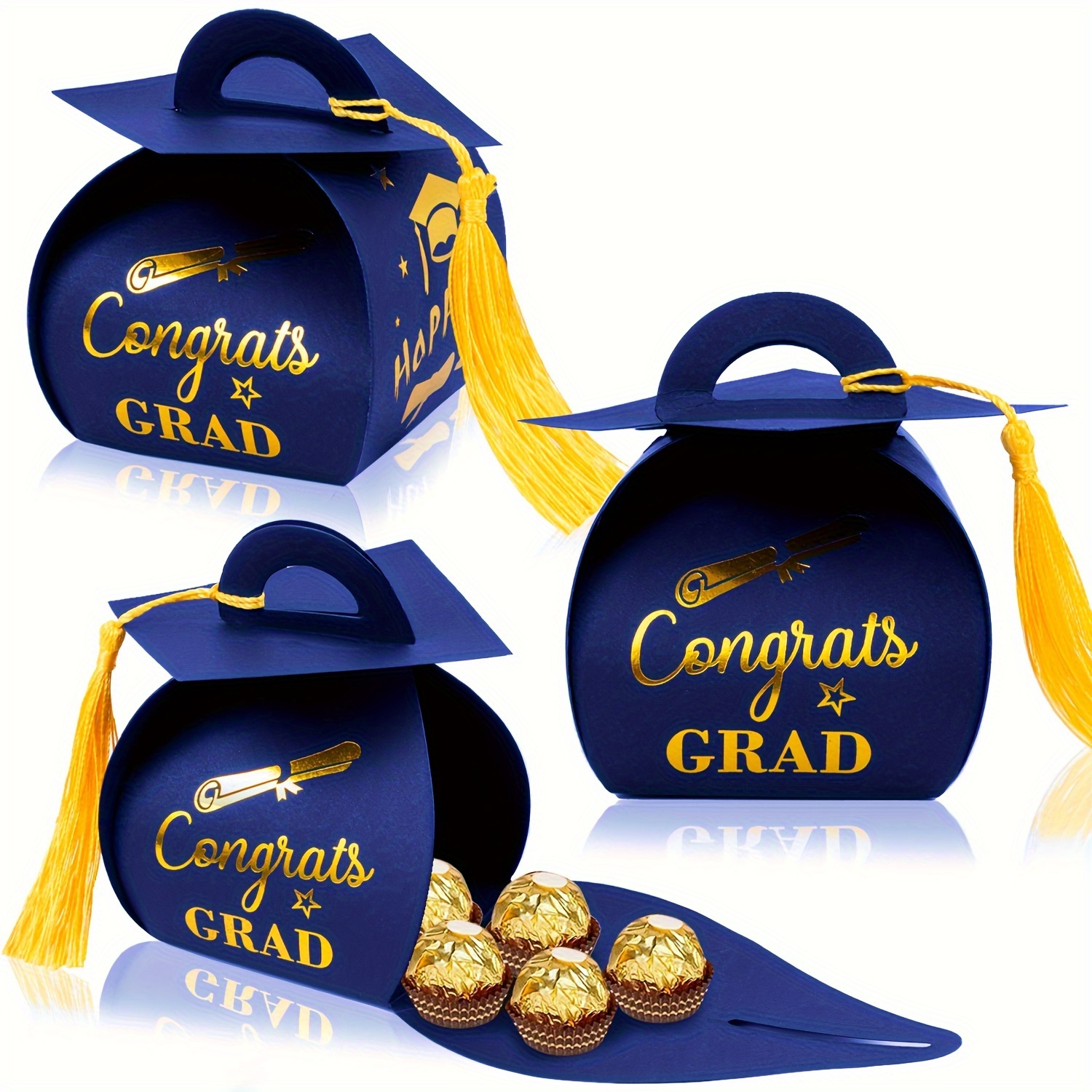 Graduation Cap Gift Box Graduation Party Favors Graduation - Temu