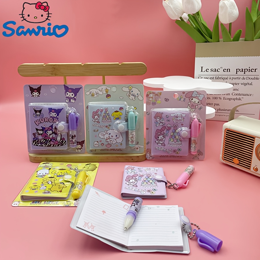 

Sanrio Kuromi , For Cinnamoroll Diary Ballpoint Pen Set, , Portable , Office Supplies, Christmas For , & Class Prizes