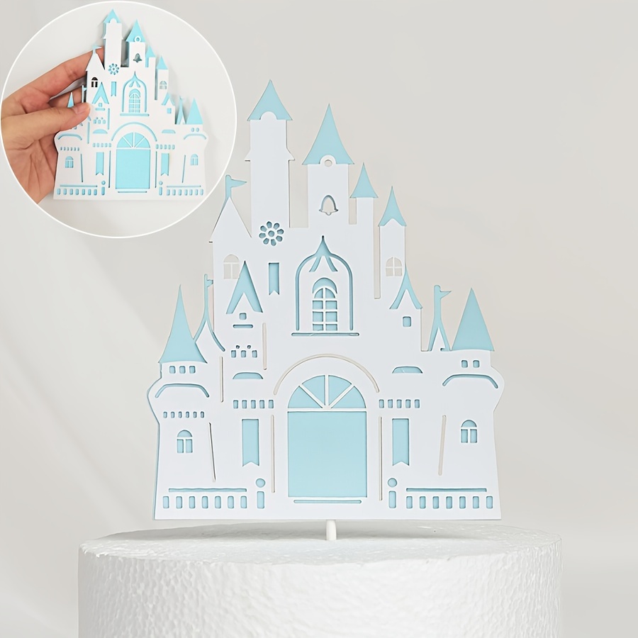 Frozen Castle Cake Topper or Cakecup Tower Stand Frozen cake topper Frozen  Birthday Party -  Italia