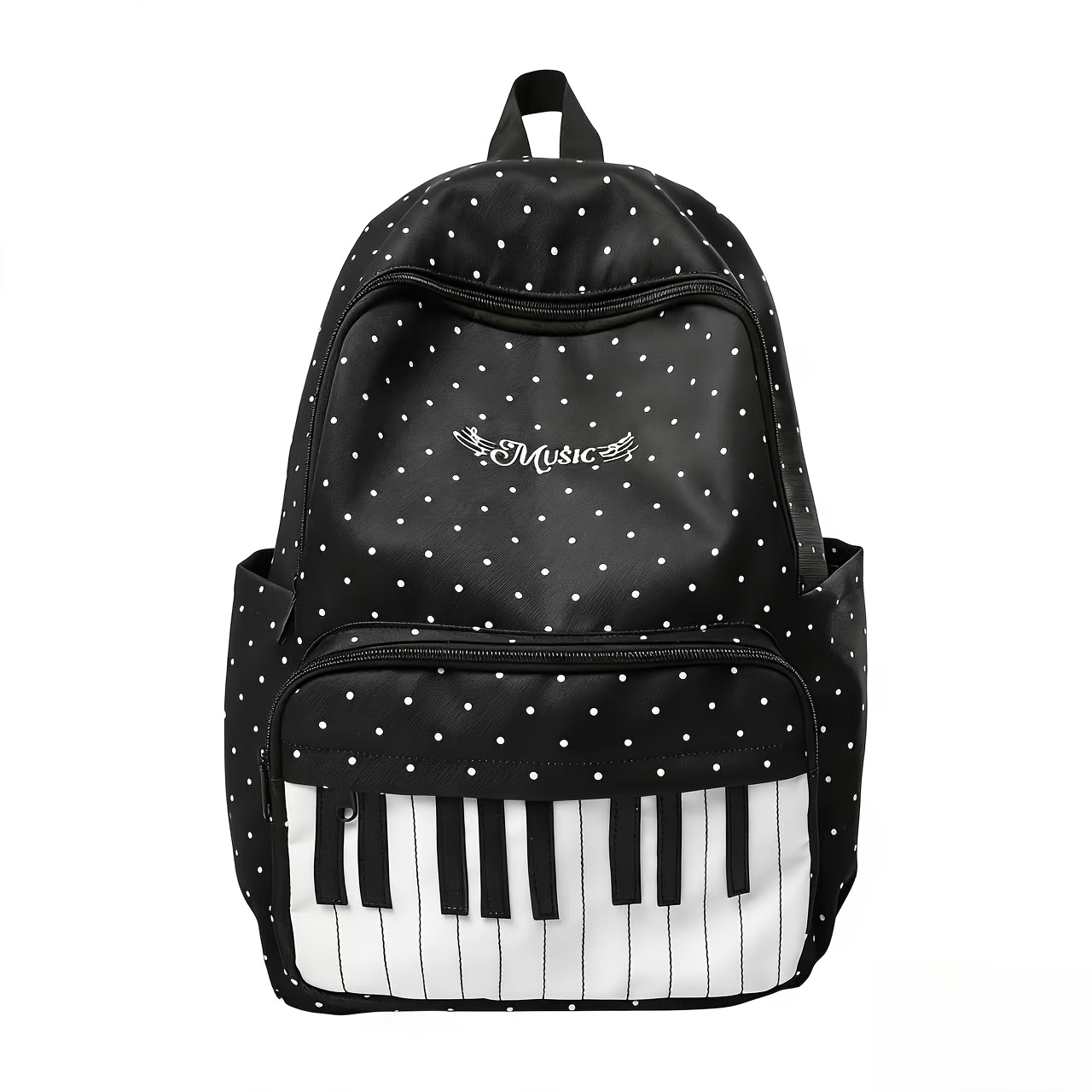 TEMU Mochila de Piano con , Tendencia de Moda, Viajes Diarios, Mochila Multifuncional de Ocio de Gran Capacidad, Ideal para Regalar en Carnaval, San