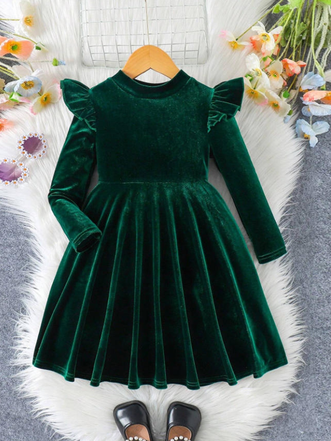winter formal dresses for 12 year olds girls fall end elegant dress Style_Flared
