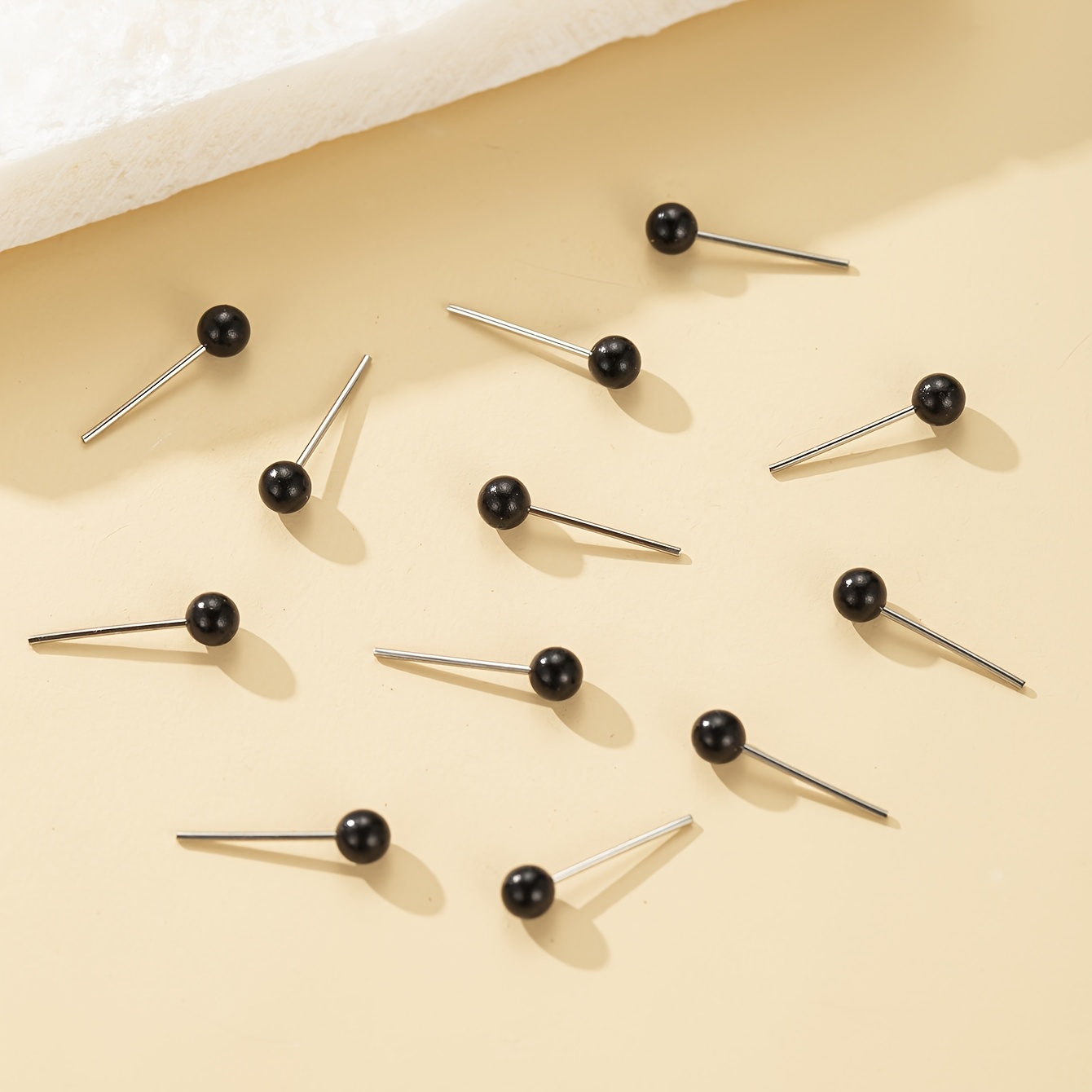 6 Pairs Lovely Round Earrings Set for Women