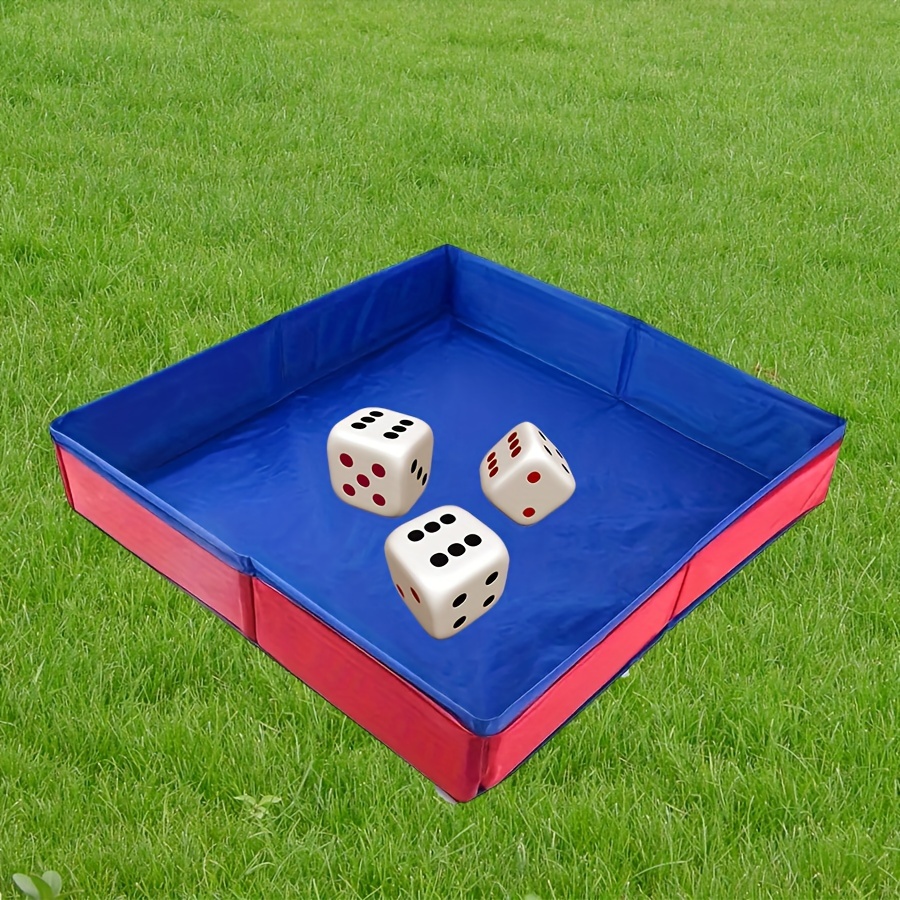 TEMU 1pc Pvc Folding Sand Plate, Portable Sand Plate Folding Tray, Outdoor Beach Park Garden Game Supplies