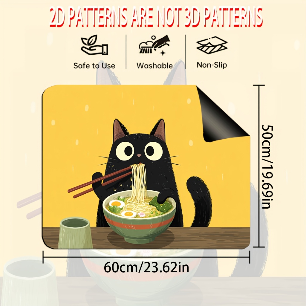 TEMU Tappetino copri 1 pz compatibile con la maggior parte dei piani cottura, protezione per piano cottura a gas con che mangia noodles, copertura a