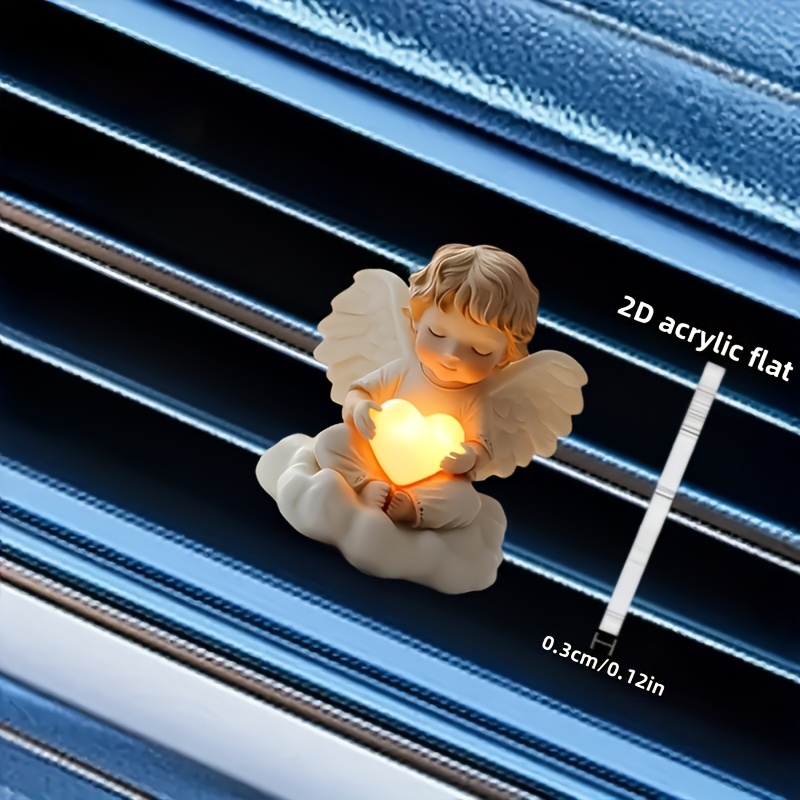 2D Flat, 2pcs with love angel