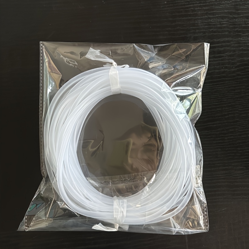 Image of 1pc/transparent Flexible Silicone Aquarium Oxygen Tube - Durable Clear Hose Suitable For Fish Tanks, Air Pump Hose For Aquarium Additions, Oxygen Pump For Aquarium Maintenance, , Without Battery