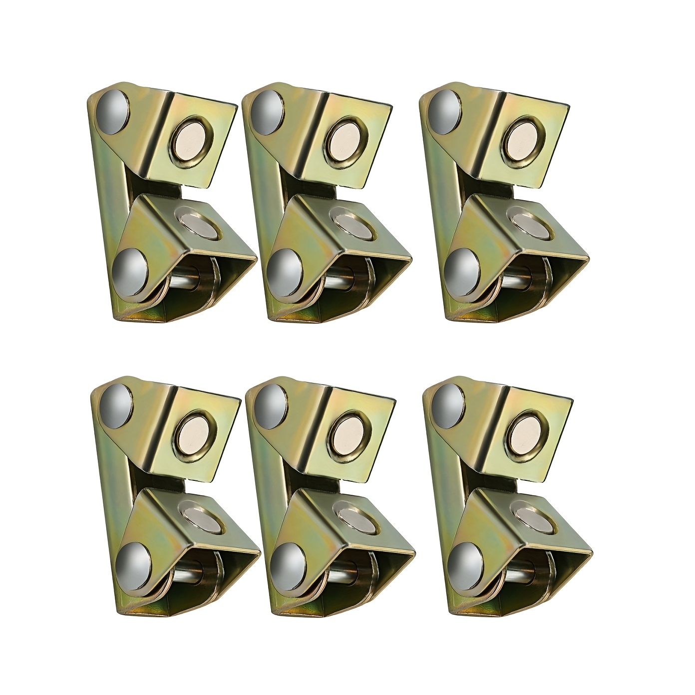 TEMU 6pcs Serre-câbles Soudure Serre Magnétique Fixation, Acier Inoxydable Outil à Main Puissant Ensemble d'Outils de Fixation Réglable,