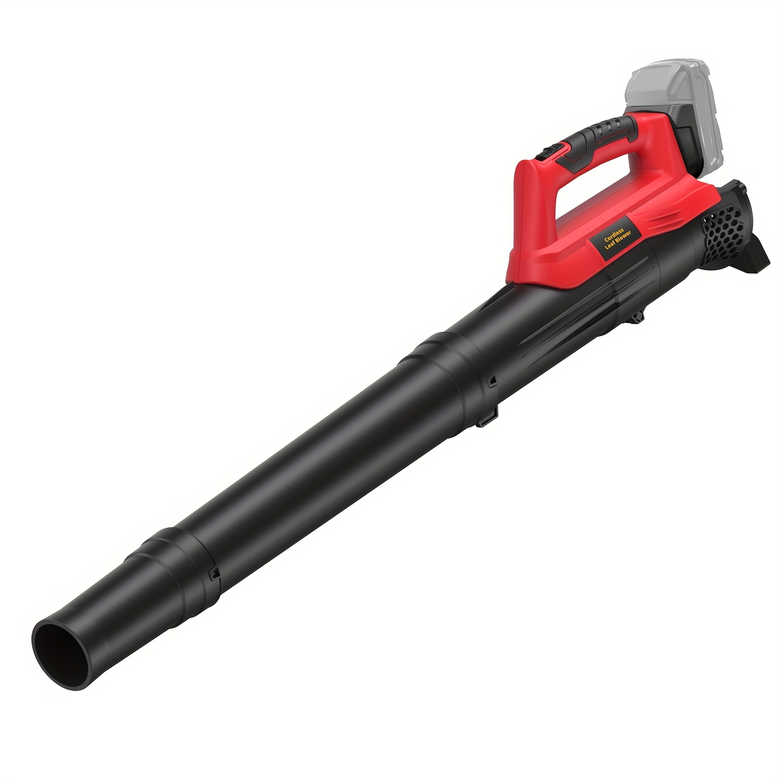 TEMU Leaf Blower For 18v Battery, 450cpm Electric Leaf Blower With 130mph, Copper Motor, Cordless Handheld For Lawn Care, Yard (battery Not Included)