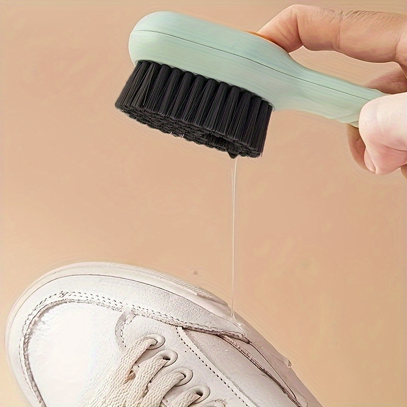 Cepillo de limpieza para el hogar, cepillo de cerdas suaves, cepillo  removedor de manchas de zapatos, juego de suministros de limpieza, cepillos  de