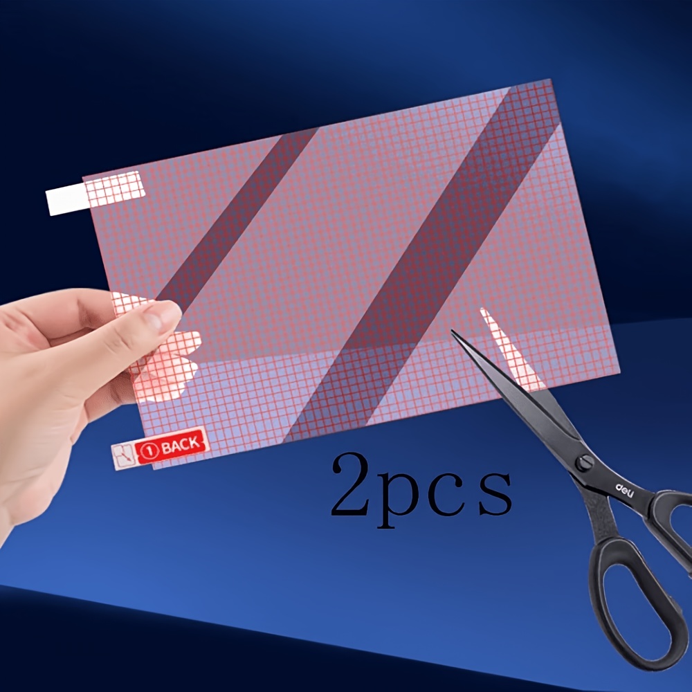 Image of 2pcs Of A4 High-definition Screen Protectors. Universal And Cut . Suitable For Gps, Cameras, Watches, Tablets - Anti-fingerprint And Scratch-resistant.