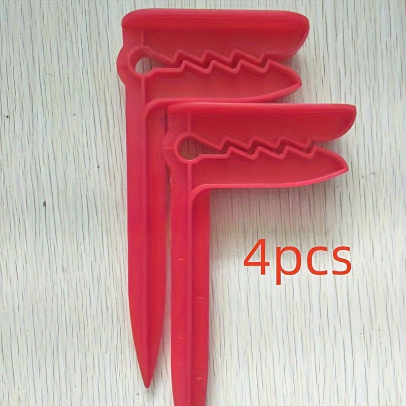 

4pcs Beach Towel Picnic Mat Clip, Camping Mat Tent Clip, Plastic Towel Clip