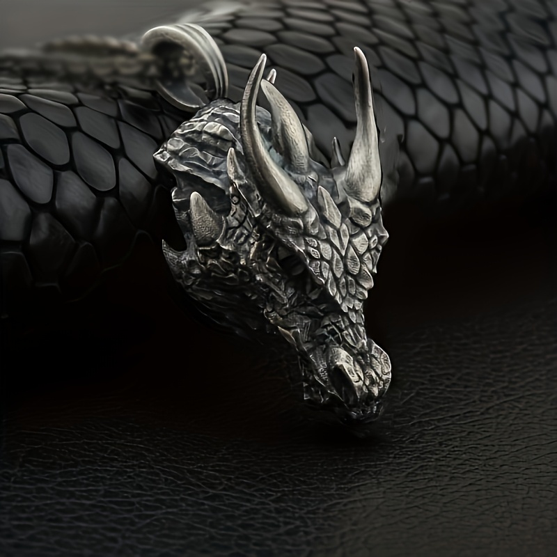 Image of 1pc Creative And Fashionable Men's And Women's Pendant Necklace, And Cool Women's Fashion Jewelry Accessories Gift