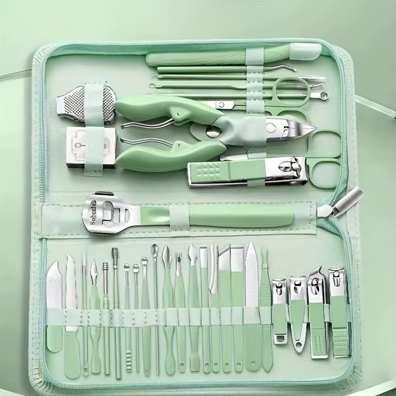 

Kit Portable - Set , , And File - Unscented Pedicure For And Use