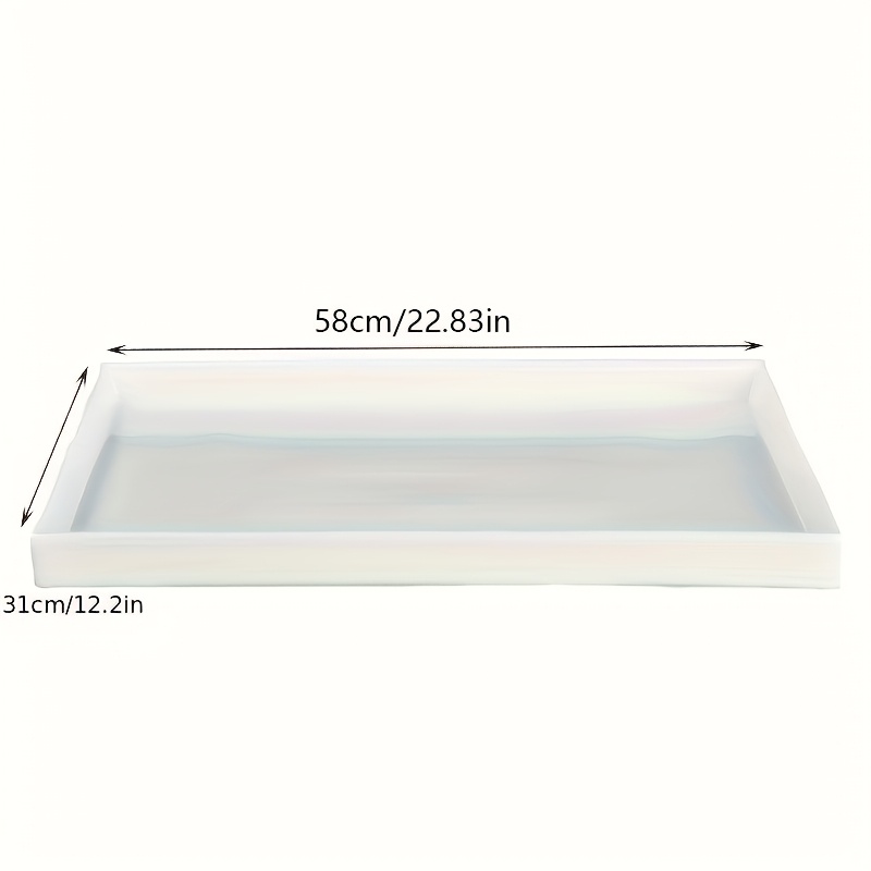 Resin Casting Mold, Oversized Rectangular Silicone Mold Style Creative Handmade Crafts, Suitable For Home Decoration Ornaments, Resin Drop Rubber Silicone Mold