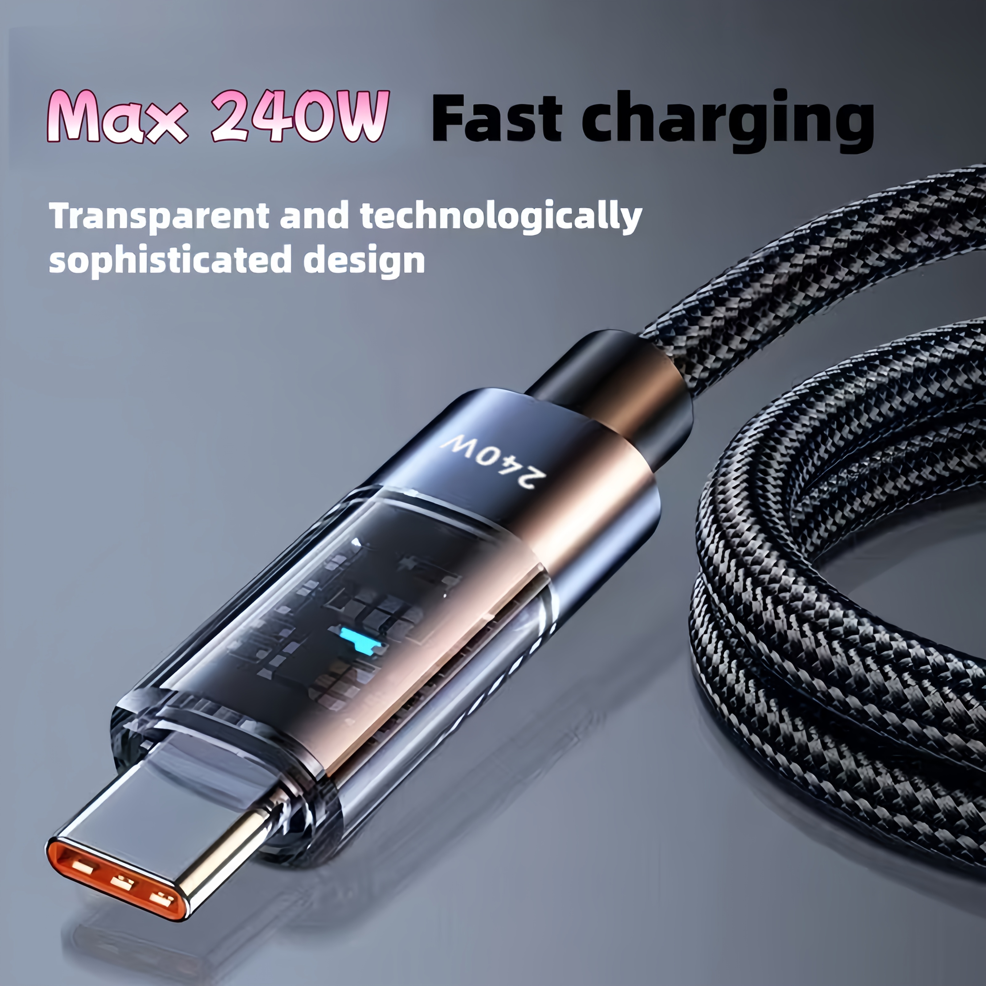 new 240w   usb data cable